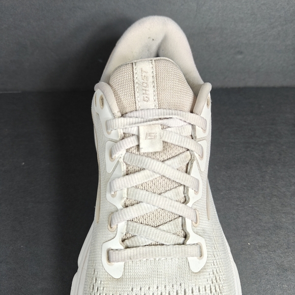Brooks Ghost 15  Snow White Sneakers Women's Running Shoes Size 8.5B Medium - Picture 6 of 9